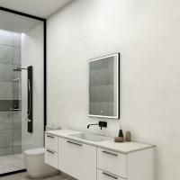 Зеркало Calypso Frame Black  Led 600х800 c подогревом